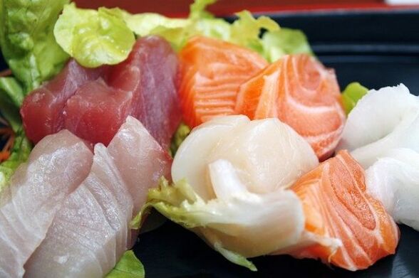 Carne y pescado en la dieta japonesa